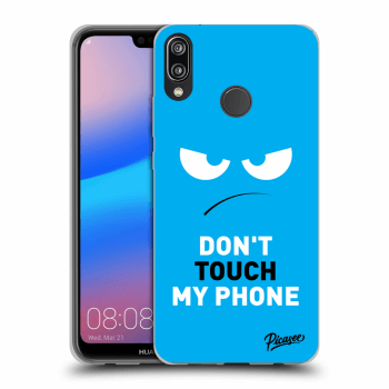 Ovitek za Huawei P20 Lite - Angry Eyes - Blue