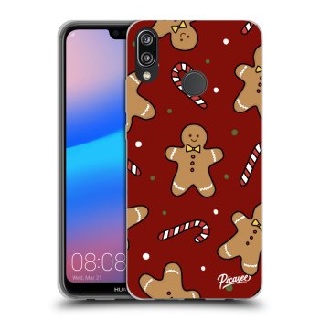 Picasee silikonski prozorni ovitek za Huawei P20 Lite - Gingerbread 2