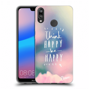 Ovitek za Huawei P20 Lite - Think happy be happy
