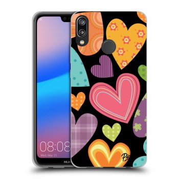 Ovitek za Huawei P20 Lite - Colored heart