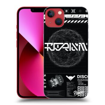 Picasee silikonski prozorni ovitek za Apple iPhone 14 Plus - BLACK DISCO