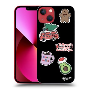 Ovitek za Apple iPhone 14 Plus - Christmas Stickers