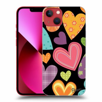 Ovitek za Apple iPhone 14 Plus - Colored heart