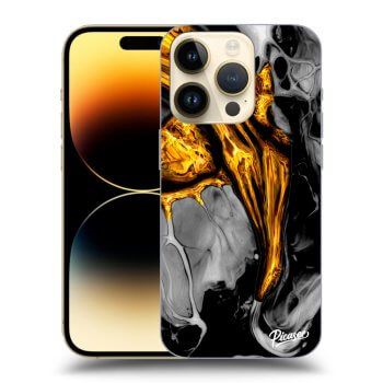 Picasee ULTIMATE CASE za Apple iPhone 14 Pro - Black Gold