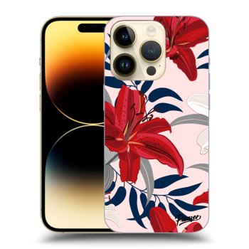 Ovitek za Apple iPhone 14 Pro - Red Lily