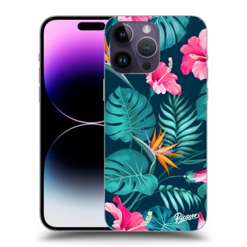 Ovitek za Apple iPhone 14 Pro Max - Pink Monstera