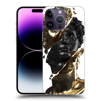 Ovitek za Apple iPhone 14 Pro Max - Gold - Black