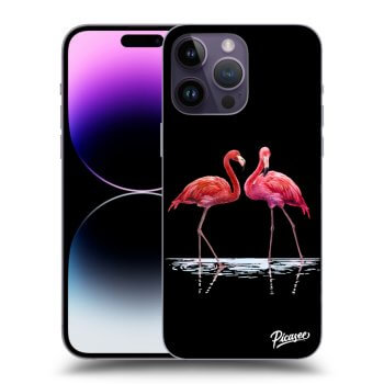 Ovitek za Apple iPhone 14 Pro Max - Flamingos couple