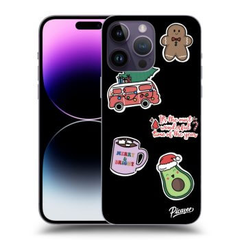 Ovitek za Apple iPhone 14 Pro Max - Christmas Stickers