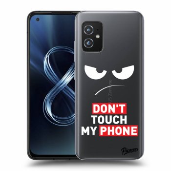 Ovitek za Asus Zenfone 8 ZS590KS - Angry Eyes - Transparent