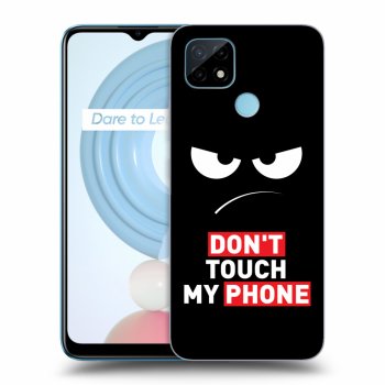 Ovitek za Realme C21Y - Angry Eyes - Transparent