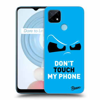 Ovitek za Realme C21Y - Cloudy Eye - Blue
