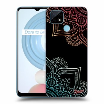 Ovitek za Realme C21Y - Flowers pattern