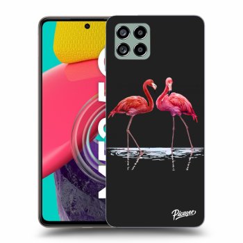 Ovitek za Samsung Galaxy M53 5G - Flamingos couple
