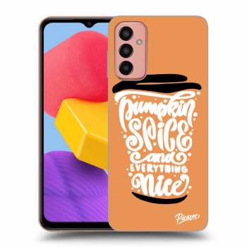 Ovitek za Samsung Galaxy M13 M135F - Pumpkin coffee