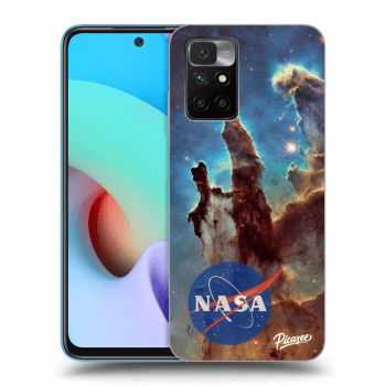 Picasee silikonski črni ovitek za Xiaomi Redmi 10 (2022) - Eagle Nebula