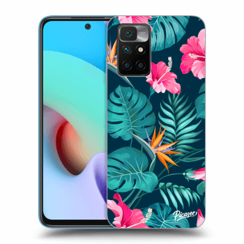 Ovitek za Xiaomi Redmi 10 (2022) - Pink Monstera