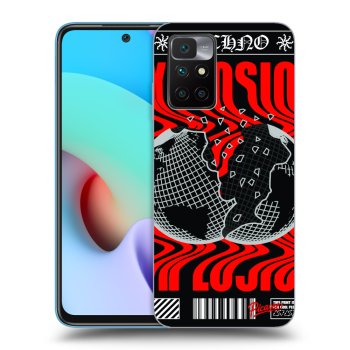 Picasee silikonski črni ovitek za Xiaomi Redmi 10 (2022) - EXPLOSION
