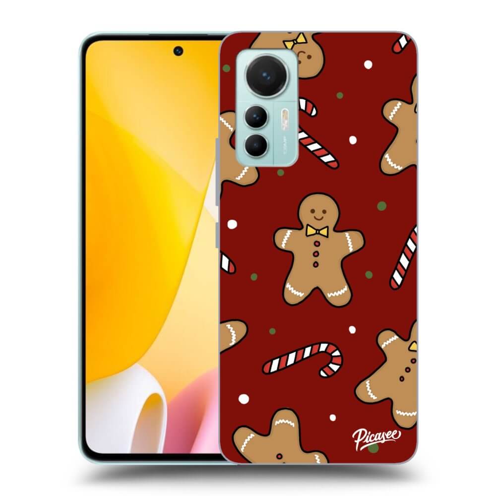 Picasee silikonski črni ovitek za Xiaomi 12 Lite - Gingerbread 2
