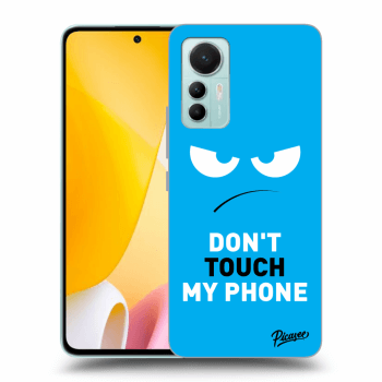 Ovitek za Xiaomi 12 Lite - Angry Eyes - Blue