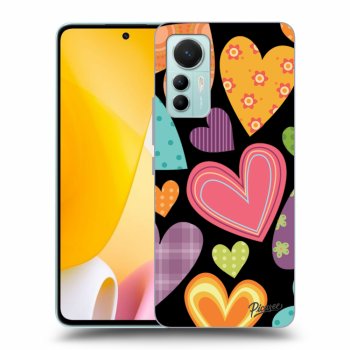 Ovitek za Xiaomi 12 Lite - Colored heart