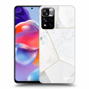 Ovitek za Xiaomi Redmi Note 11 Pro+ 5G - White tile