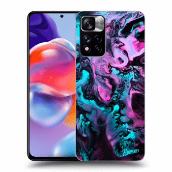 Picasee silikonski črni ovitek za Xiaomi Redmi Note 11 Pro+ 5G - Lean