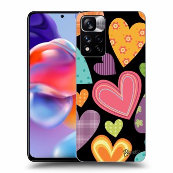 Ovitek za Xiaomi Redmi Note 11 Pro+ 5G - Colored heart