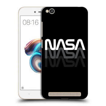 Picasee silikonski črni ovitek za Xiaomi Redmi 5A - NASA Triple