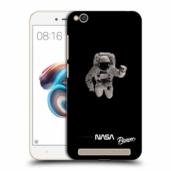 Picasee silikonski črni ovitek za Xiaomi Redmi 5A - Astronaut Minimal