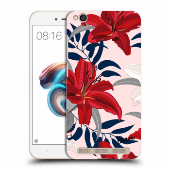 Ovitek za Xiaomi Redmi 5A - Red Lily