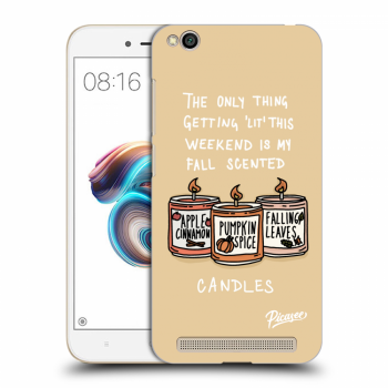 Ovitek za Xiaomi Redmi 5A - Candles