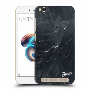 Picasee silikonski črni ovitek za Xiaomi Redmi 5A - Black marble