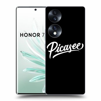 Ovitek za Honor 70 - Picasee - old logo - white
