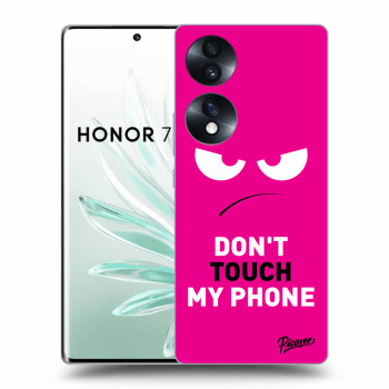 Ovitek za Honor 70 - Angry Eyes - Pink