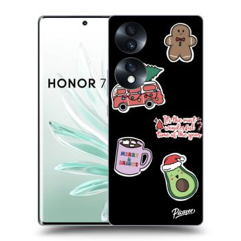 Ovitek za Honor 70 - Christmas Stickers