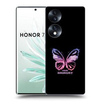 Ovitek za Honor 70 - Diamanty Purple