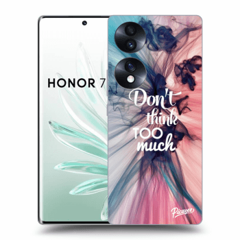 Picasee ULTIMATE CASE za Honor 70 - Don't think TOO much