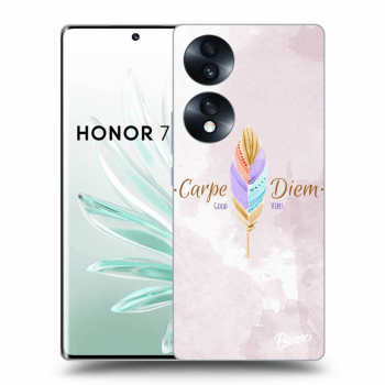 Picasee silikonski prozorni ovitek za Honor 70 - Carpe Diem