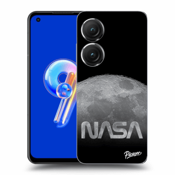 Picasee silikonski prozorni ovitek za Asus Zenfone 9 - Moon Cut