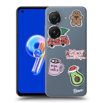 Ovitek za Asus Zenfone 9 - Christmas Stickers