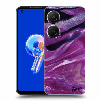 Ovitek za Asus Zenfone 9 - Purple glitter