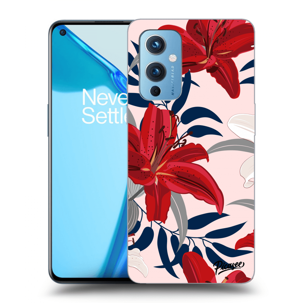 Picasee ULTIMATE CASE za OnePlus 9 - Red Lily
