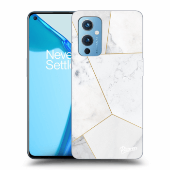 Ovitek za OnePlus 9 - White tile