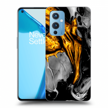 Ovitek za OnePlus 9 - Black Gold