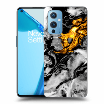 Ovitek za OnePlus 9 - Black Gold 2