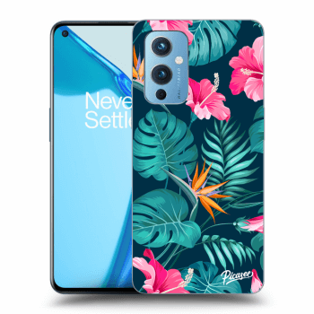 Picasee ULTIMATE CASE za OnePlus 9 - Pink Monstera