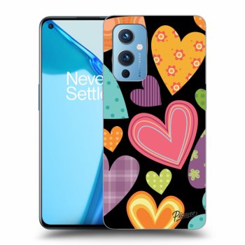 Ovitek za OnePlus 9 - Colored heart