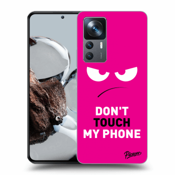 Ovitek za Xiaomi 12T - Angry Eyes - Pink