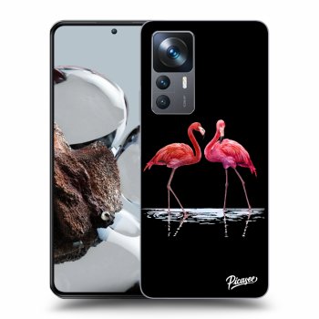 Ovitek za Xiaomi 12T - Flamingos couple
